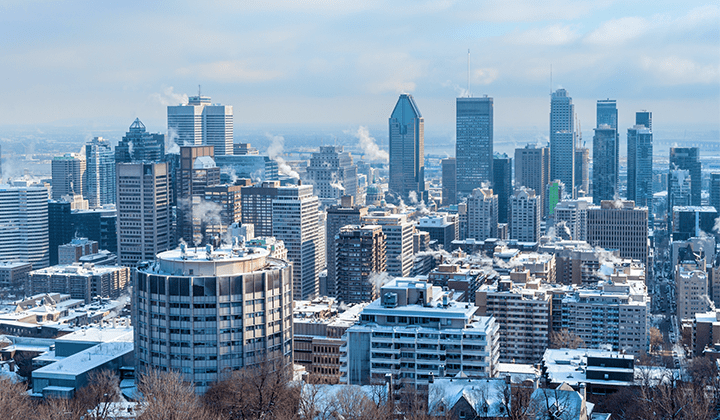 Montréal winter