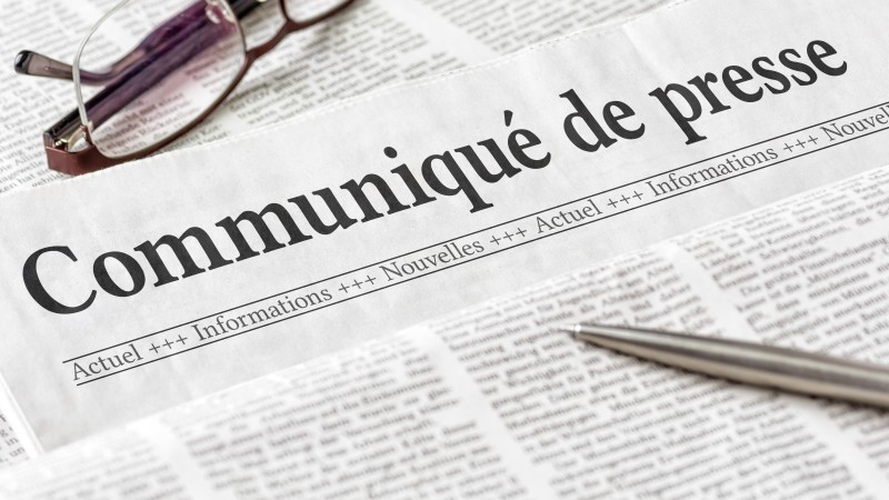 Communiqué de Presse