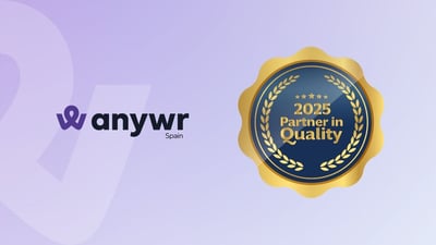 Anywr Spain awarded WHR 2025 Partner in Quality