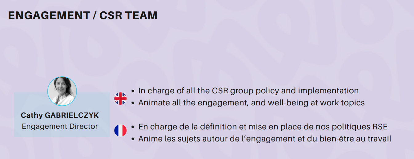 CSR team